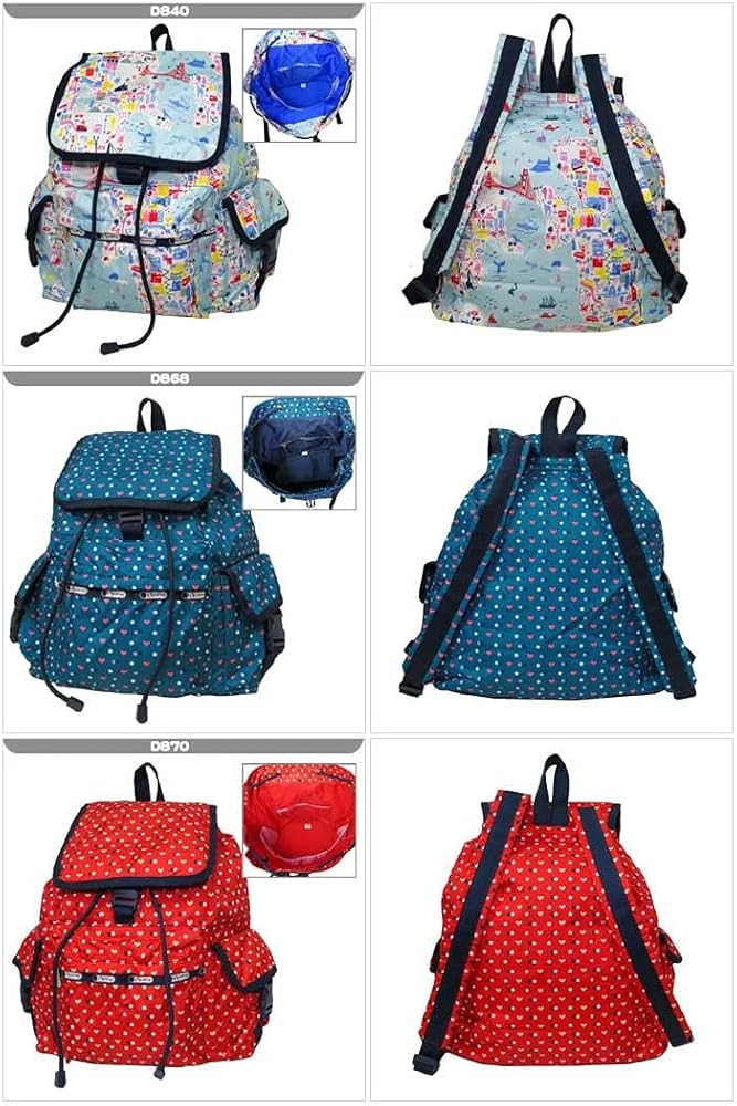 LeSportsac PAUL&JOE Voyager バックパック GY MINI VOYAGER BACKPACKミッドナイトノワール（バックパック